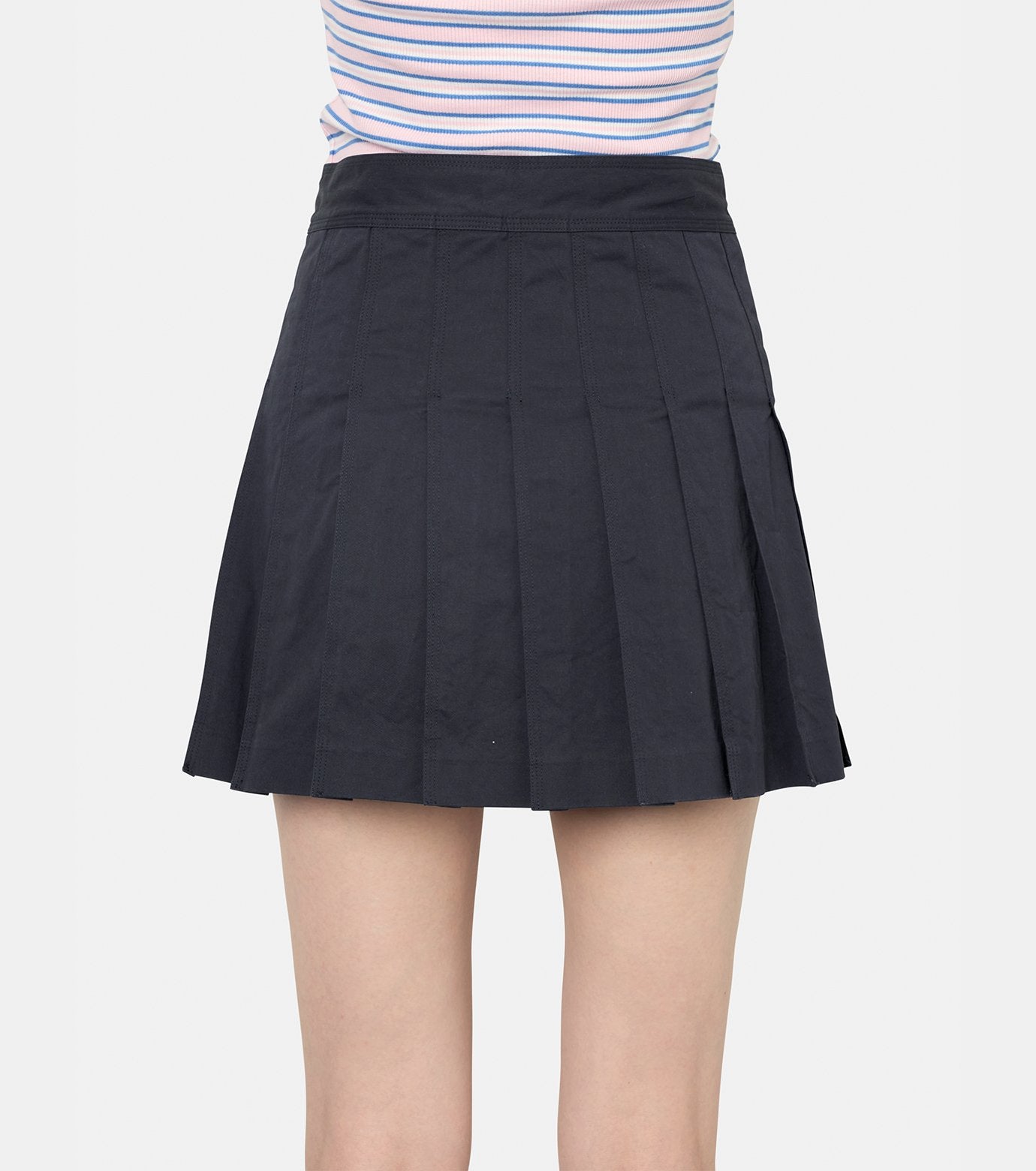 Pleated Mini Skirt