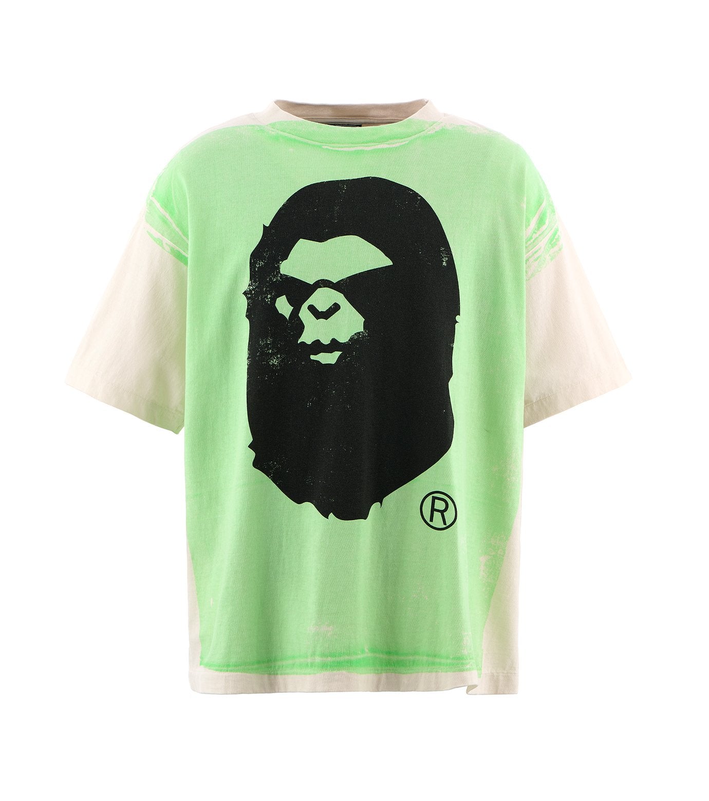 BAPE_SS TEE/HANDPRINT