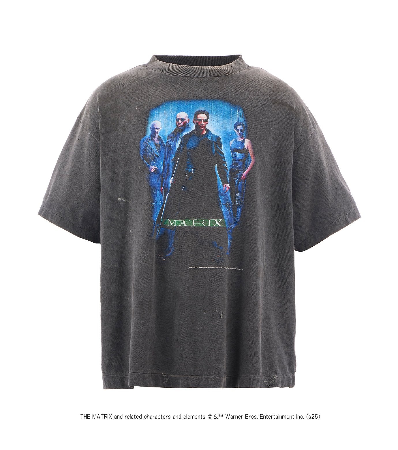 MTRX_SS TEE/THE MATRIX GREEN LOGO