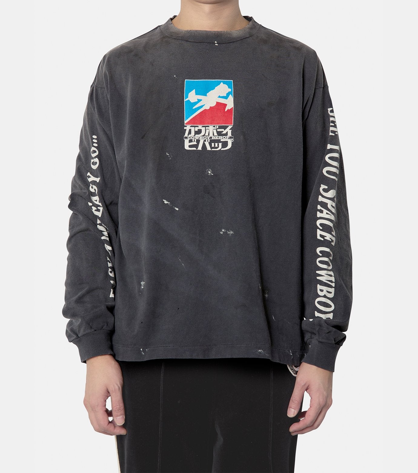 【SAINTMXXXXXX】CB_LS TEE/EASY COME / BLK 要在庫確認 CB_LS TEE / EASY COME / BLACK - SAINT MXXXXXX (セント