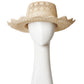 Cut Out Detail Straw Hat