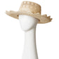 Cut Out Detail Straw Hat