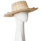 Cut Out Detail Straw Hat