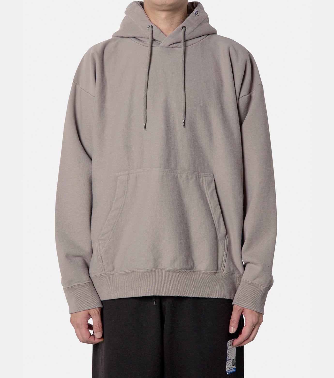 FRENCH TERRY HOODED PULLOVER