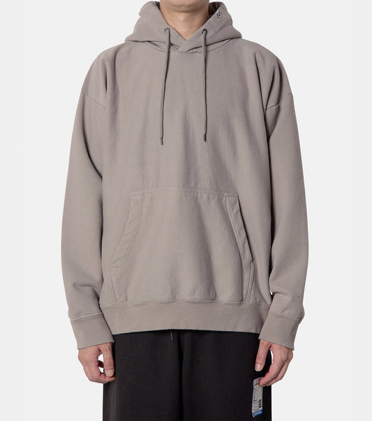FRENCH TERRY HOODED PULLOVER