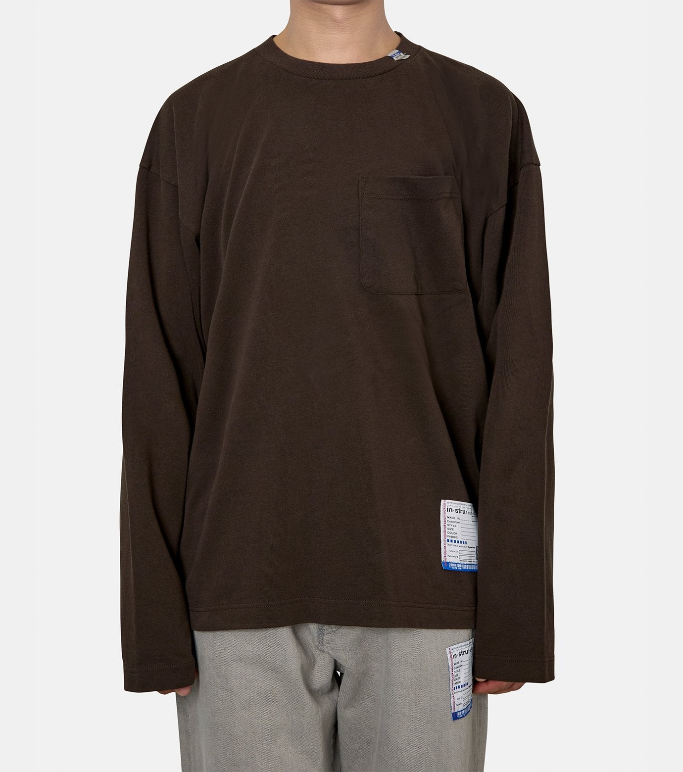 POCKET LS TEE