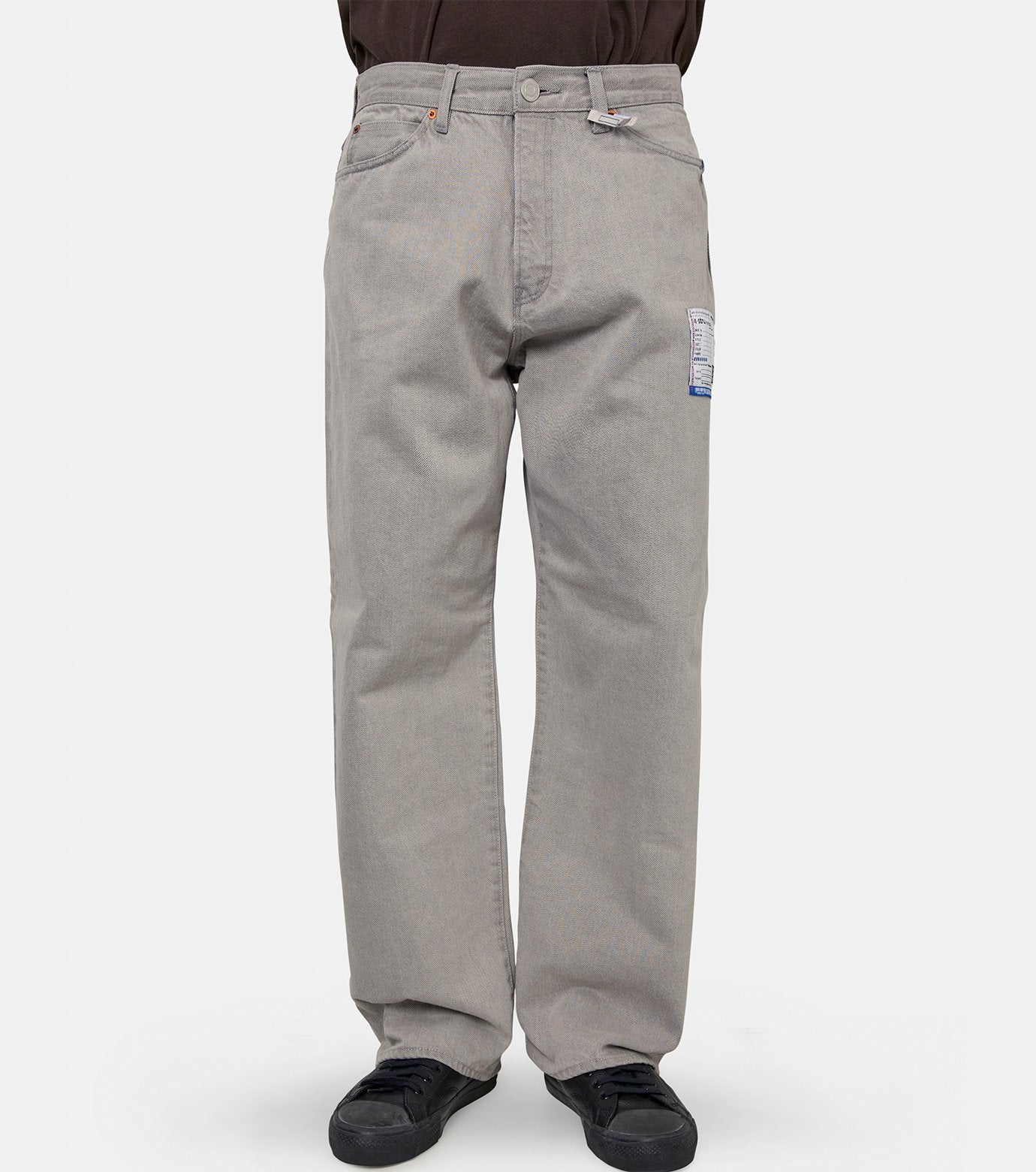 BLEACHED DENIM BG PT