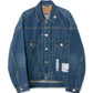 HARD WASHED SELVAGE DENIM JACKET