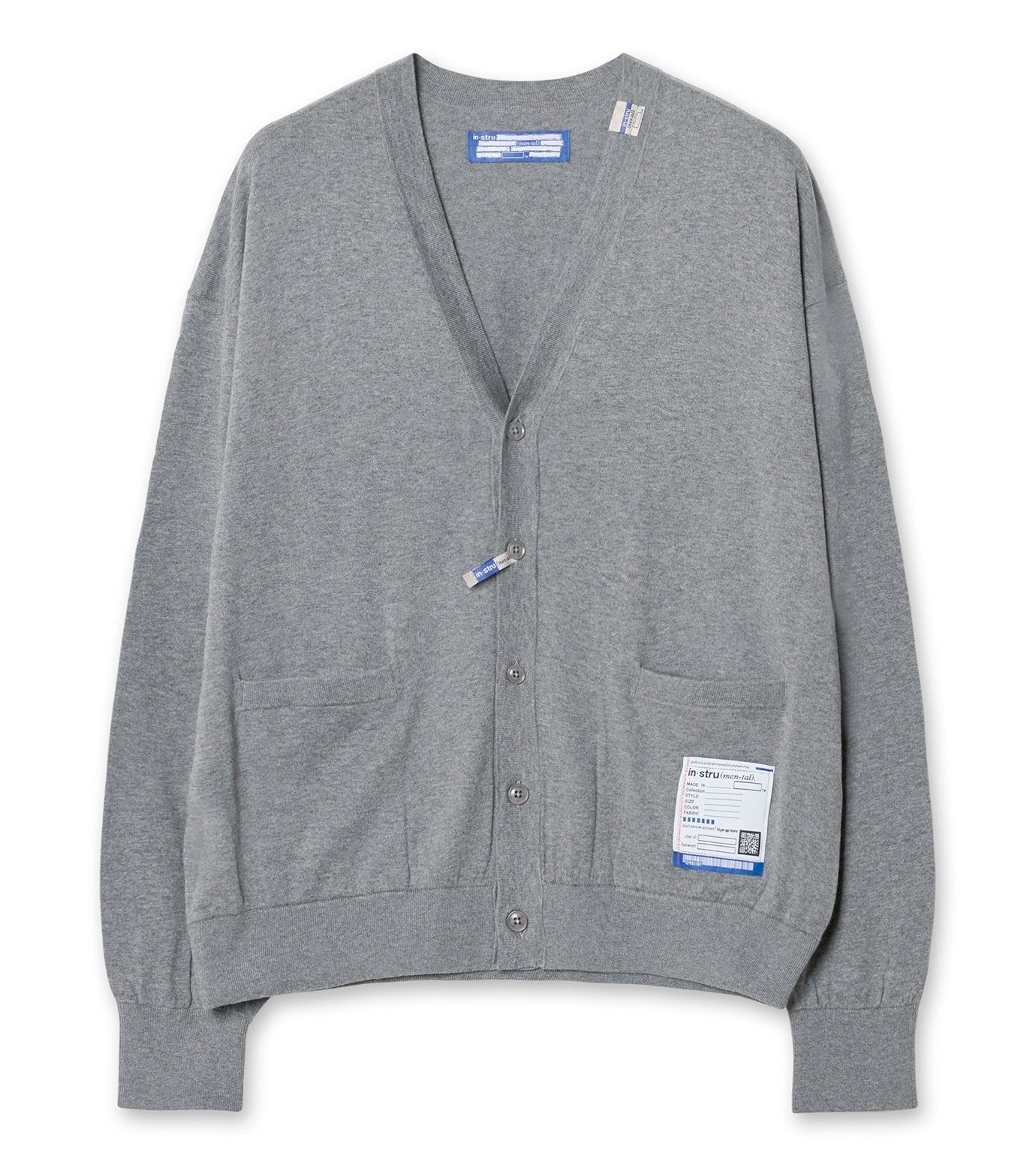 CO/CA HIGH GAUGE KNIT CARDIGAN