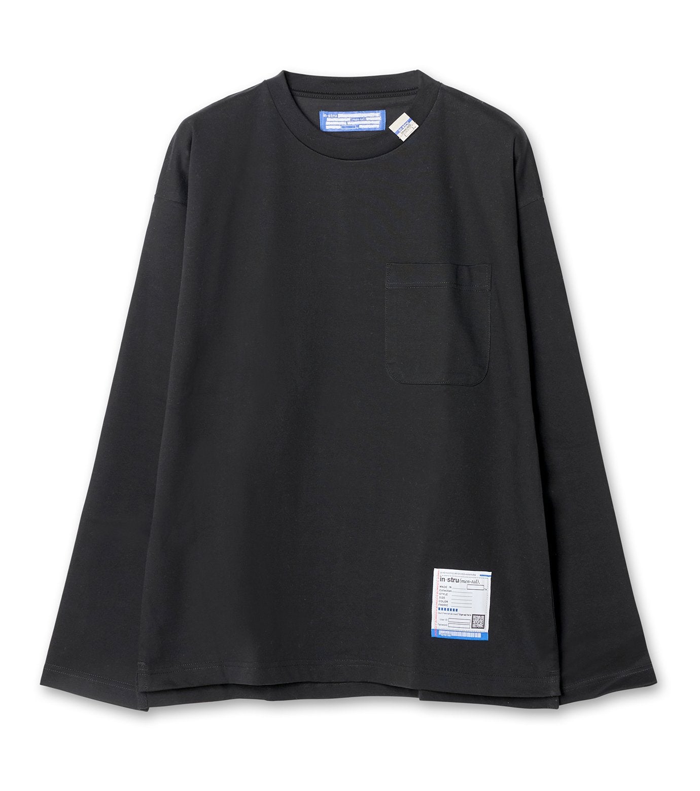 HEAVY WEIGHT JERSEY POCKET LS TEE