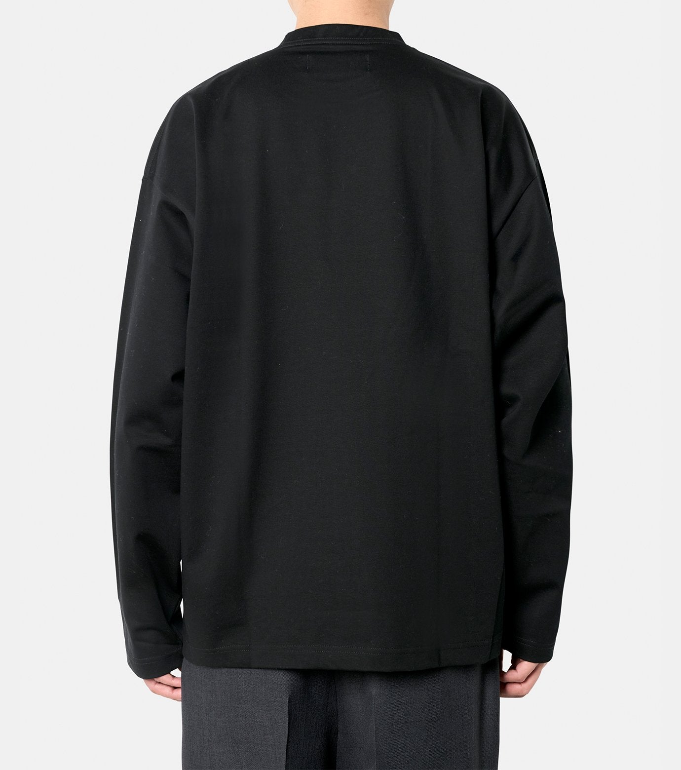 HEAVY WEIGHT JERSEY POCKET LS TEE