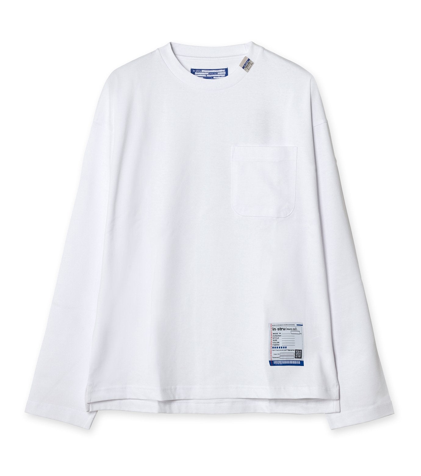 HEAVY WEIGHT JERSEY POCKET LS TEE