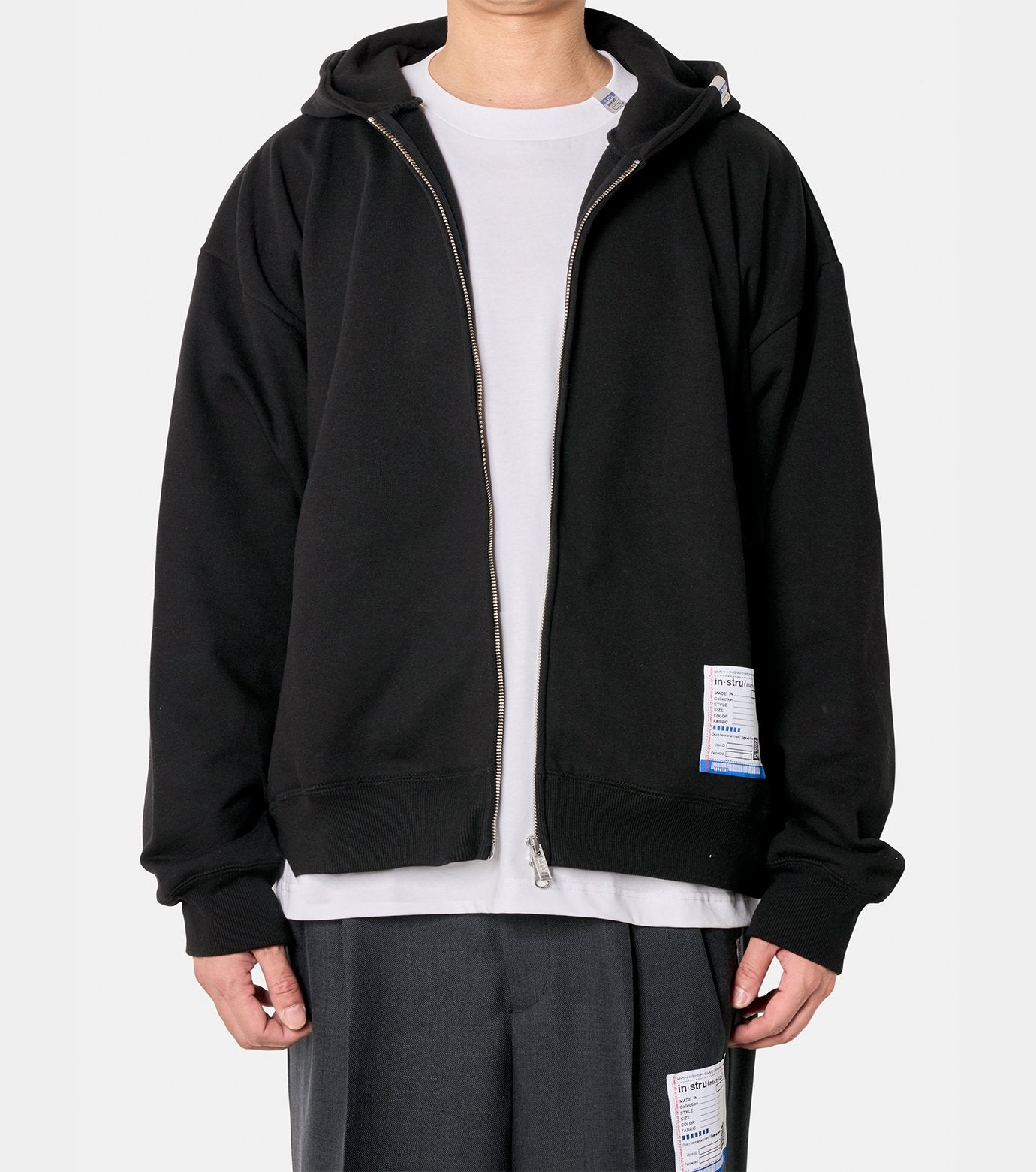 HEAVY WEIGHT FRENCH TERRY ZIP PARKA