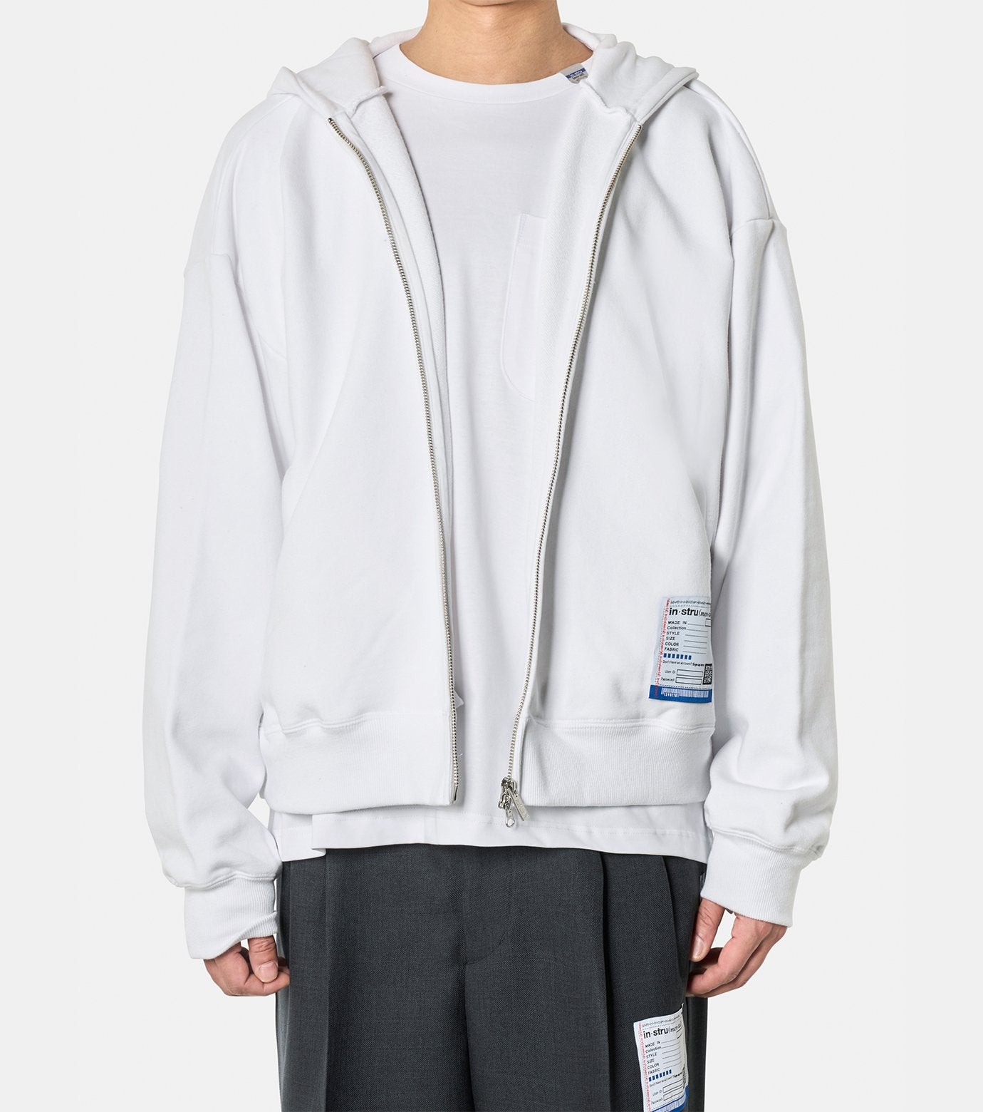 HEAVY WEIGHT FRENCH TERRY ZIP PARKA