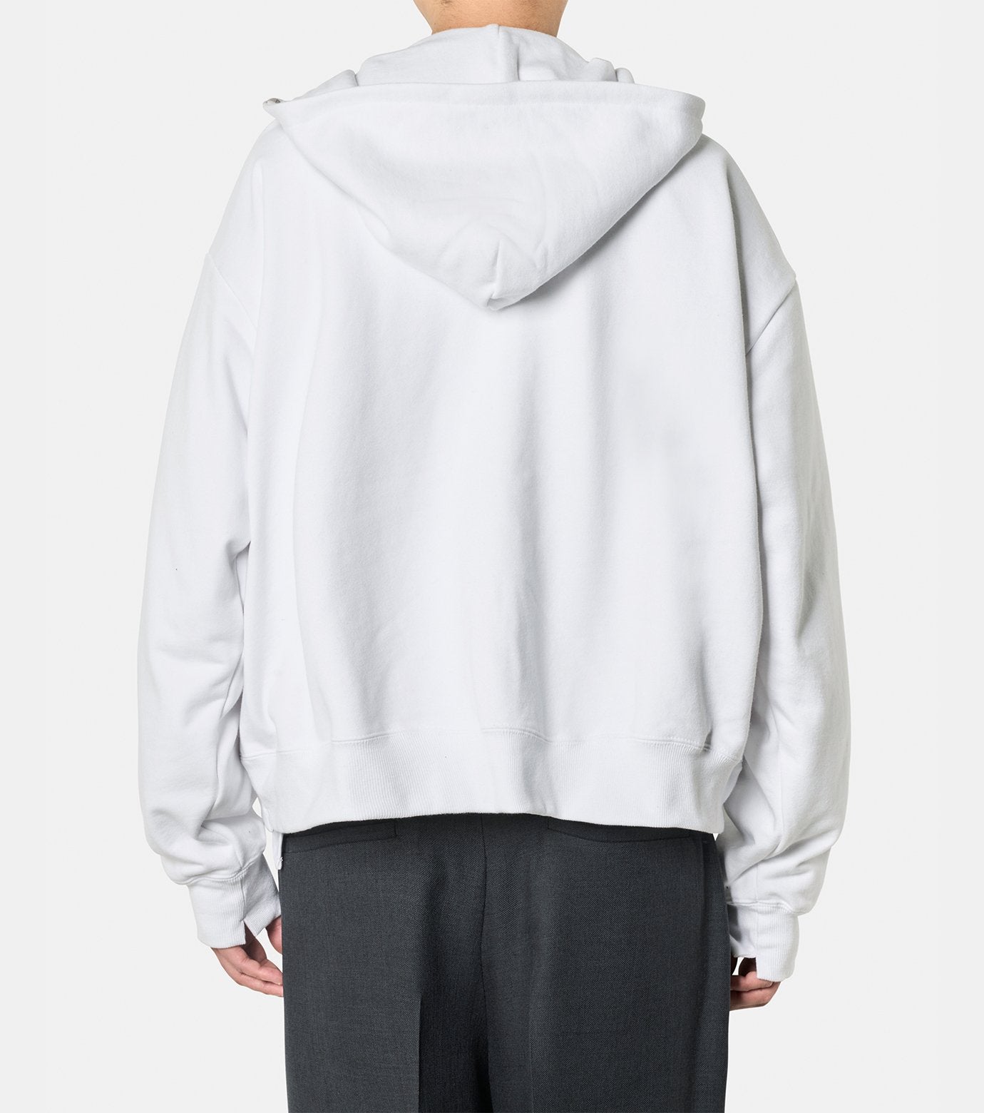 HEAVY WEIGHT FRENCH TERRY ZIP PARKA