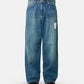 HARD WASHED SELVAGE DENIM BAGGY PANT