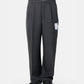 WOOLY SHARKSKIN EASY TROUSERS