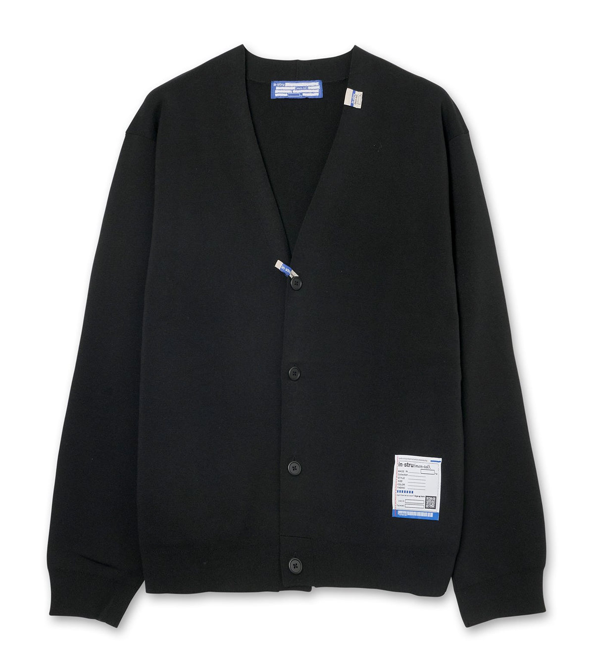 COTTON POLYESTER MILAN RIB CARDIGAN