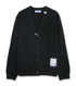 COTTON POLYESTER MILAN RIB CARDIGAN