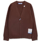 COTTON POLYESTER MILAN RIB CARDIGAN