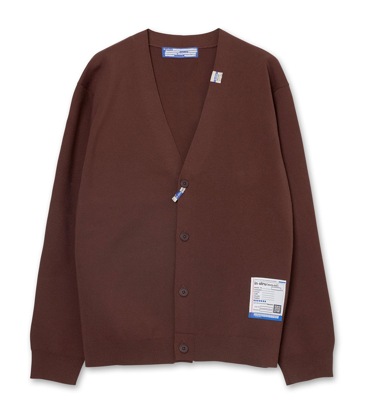 COTTON POLYESTER MILAN RIB CARDIGAN