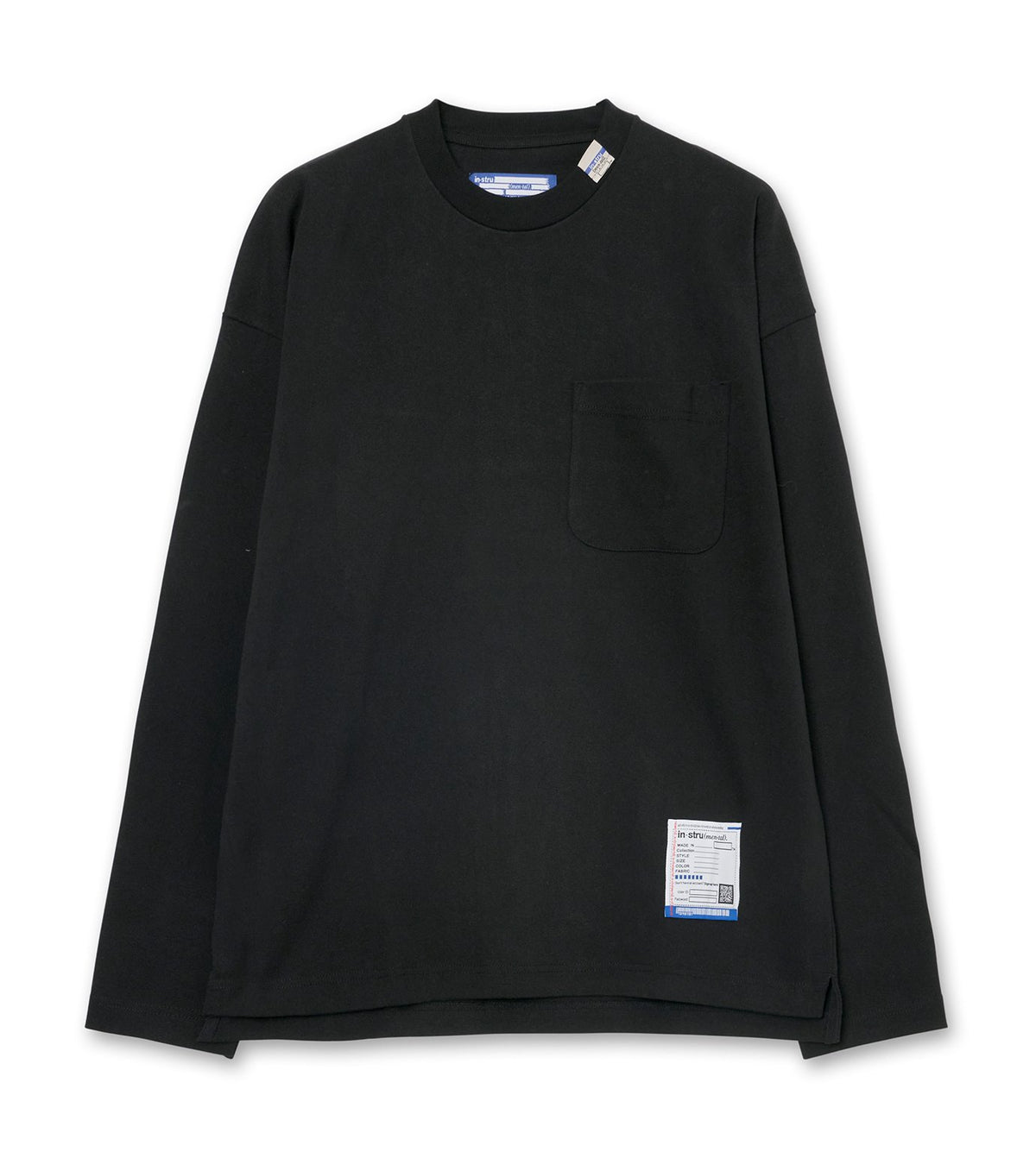 HEAVY WEIGHT JERSEY POCKET LS TEE