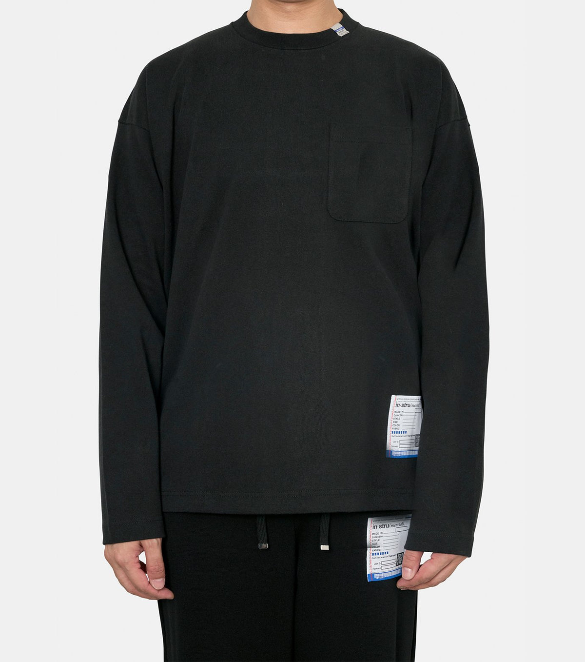 HEAVY WEIGHT JERSEY POCKET LS TEE