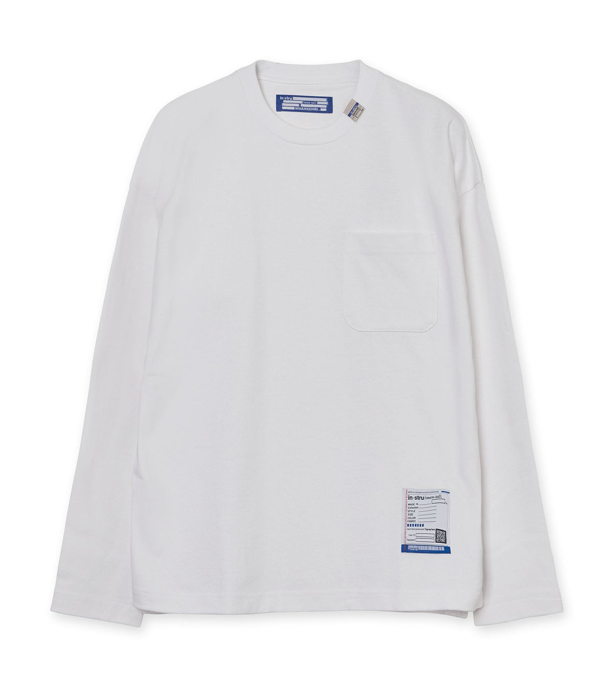 HEAVY WEIGHT JERSEY POCKET LS TEE