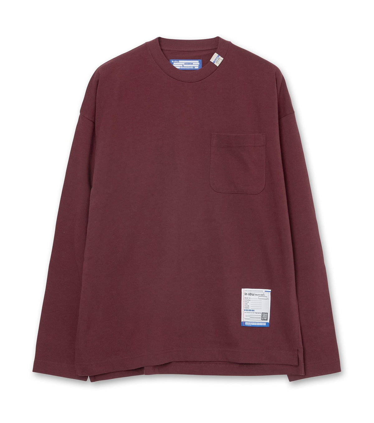 HEAVY WEIGHT JERSEY POCKET LS TEE