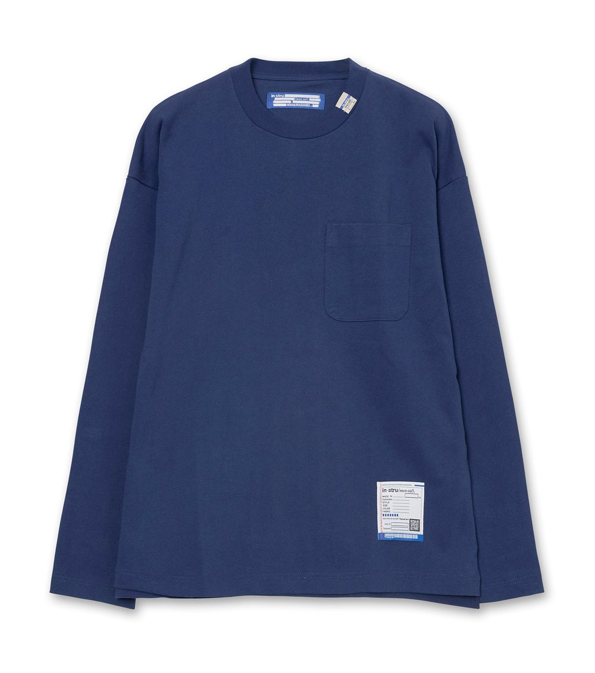 HEAVY WEIGHT JERSEY POCKET LS TEE