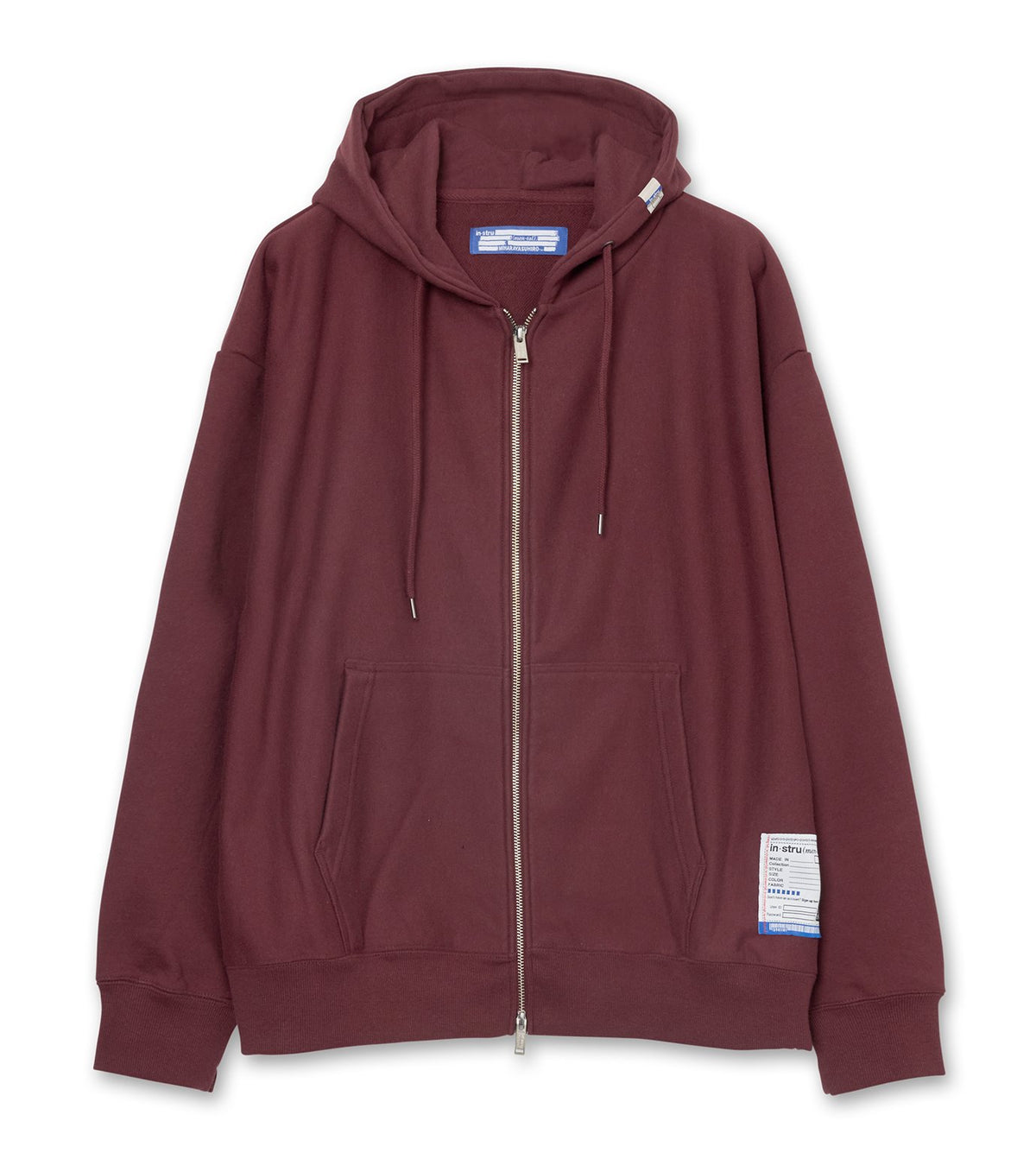 HEAVY WEIGHT FRENCH TERRY ZIP PARKA