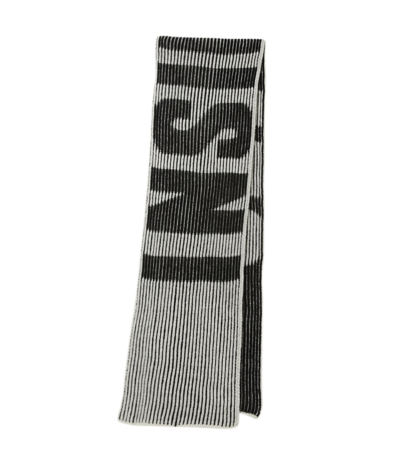 Jacquard Wool Long Scarf