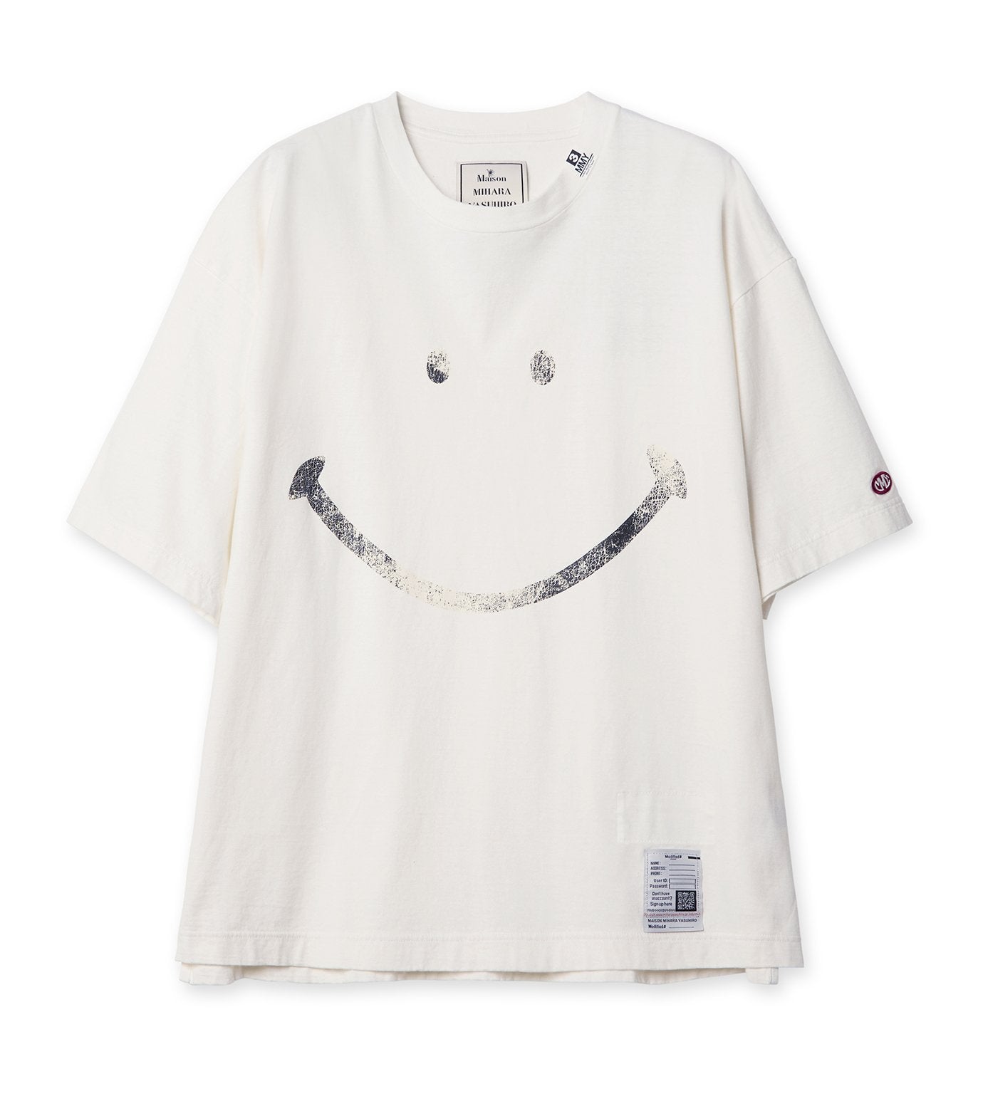 SMILY FACE PRINTED TEE