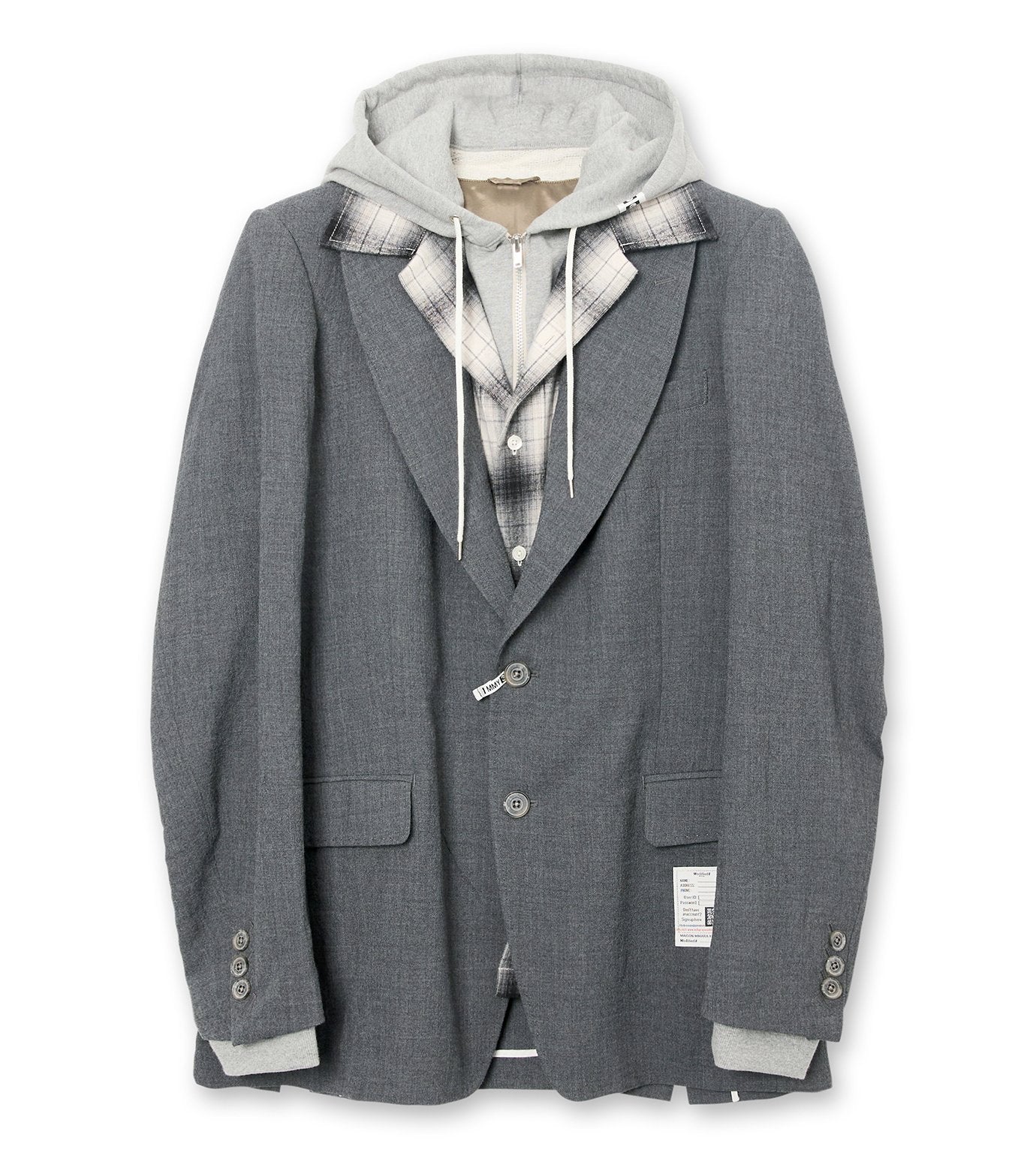 TRIPLE LAYERED BLAZER