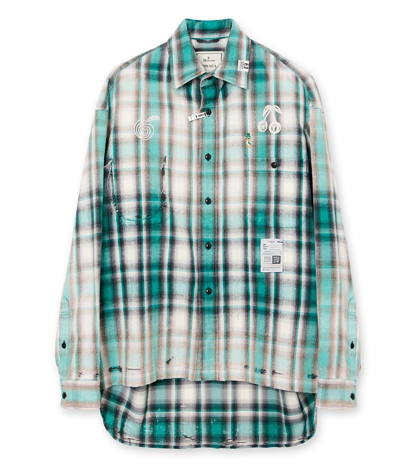 VINTAGE LIKE CHECK L/S SHIRTS
