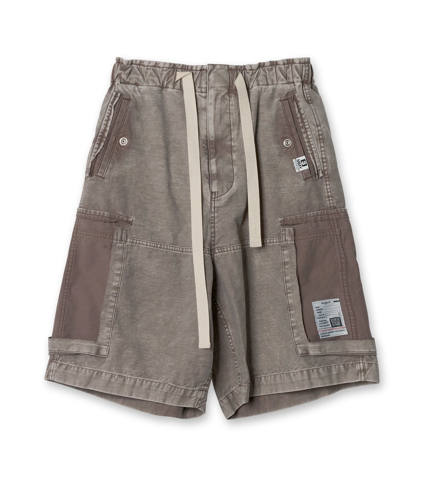 DAMAGED CARGO SHORT PANTS