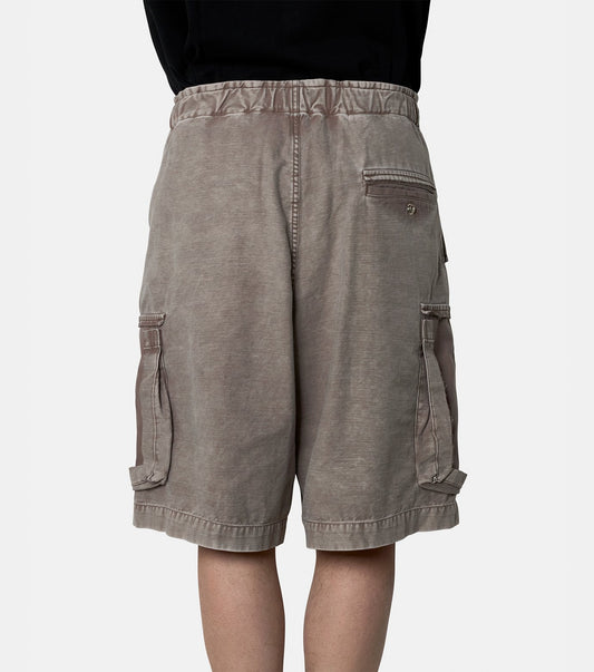 DAMAGED CARGO SHORT PANTS