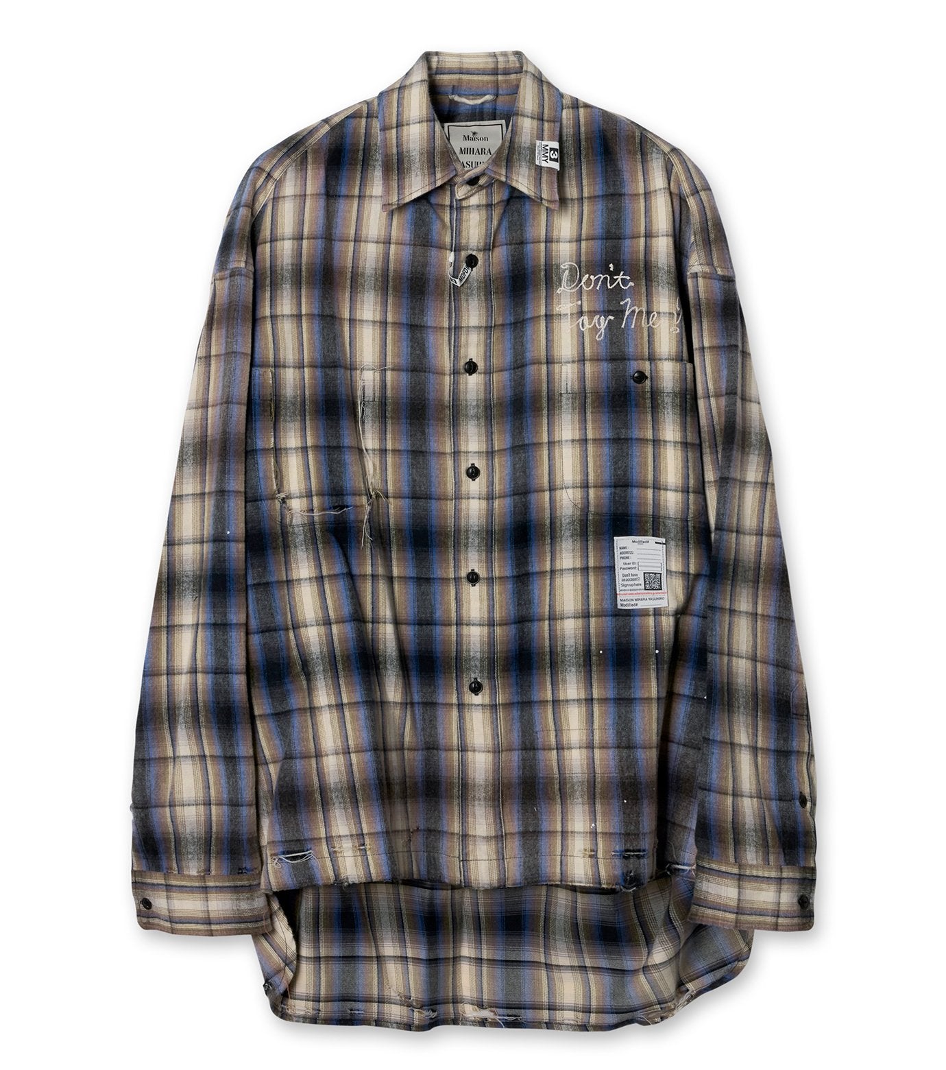 VINTAGE LIKE CHECK L/S SHIRTS