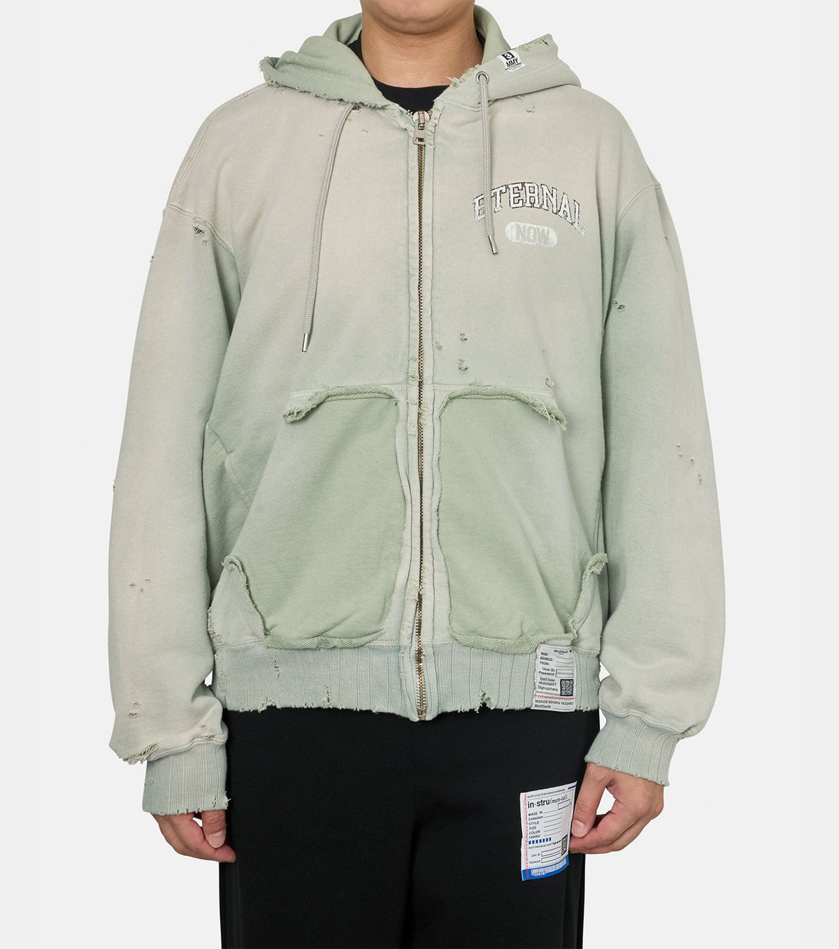 SUN FADED SWEAT PARKA