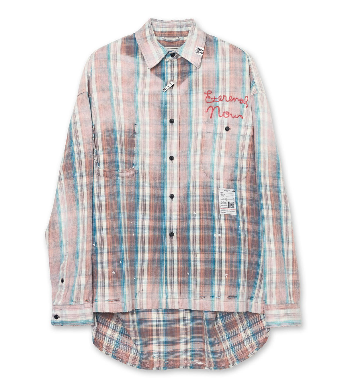 VINTAGE LIKE CHECK L/S SHIRTS