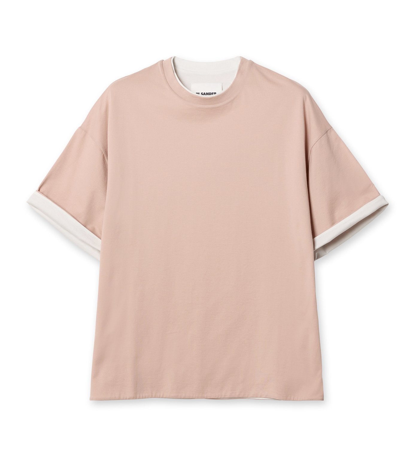 T-SHIRT CN SS DOUBLE LAYER