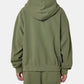 ZIPPED HOODIE EMB