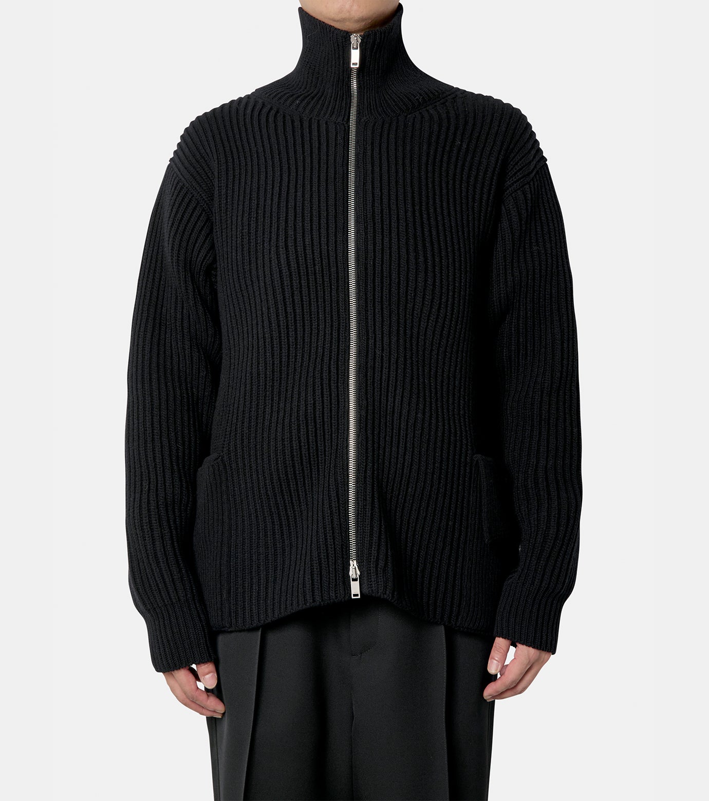 JS+LS HN ZIP CARDIGAN