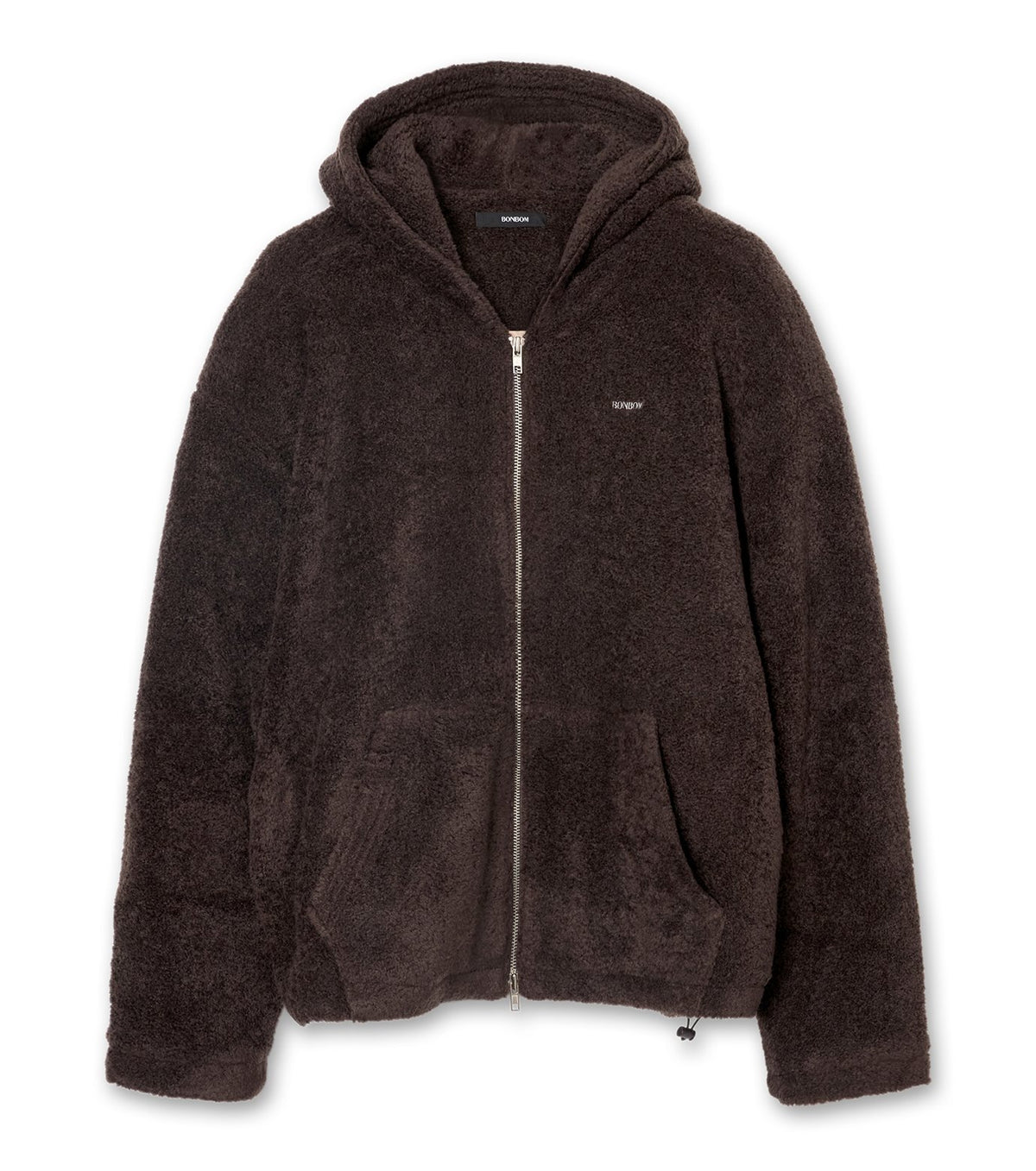Fleece Hoodie Zip-Up Jacket