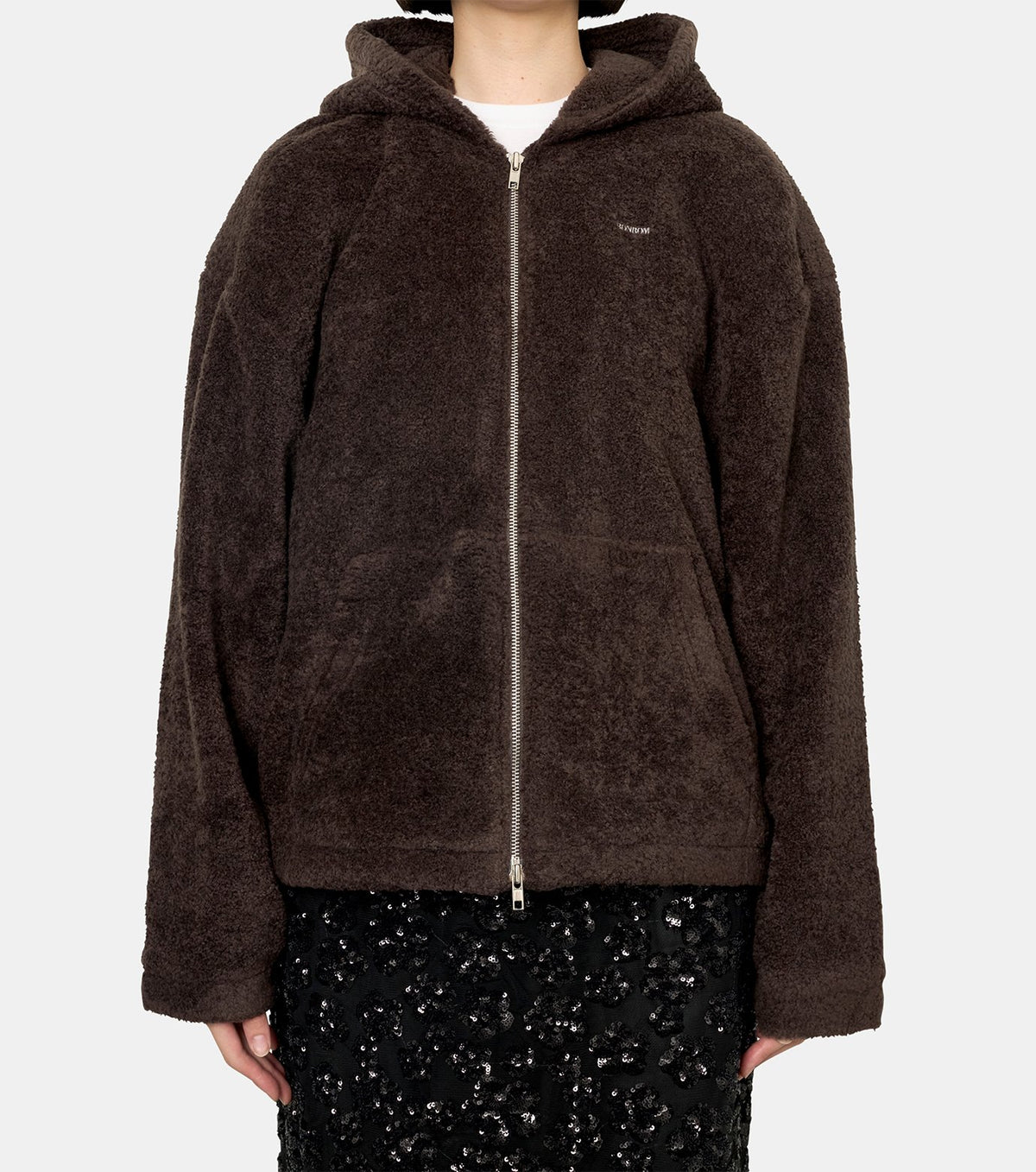 Fleece Hoodie Zip-Up Jacket