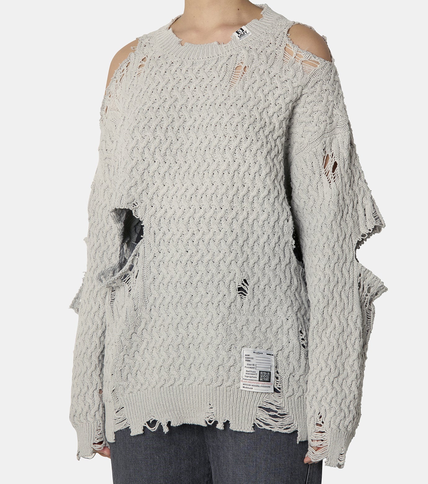 Sun Faded Knit Pullover