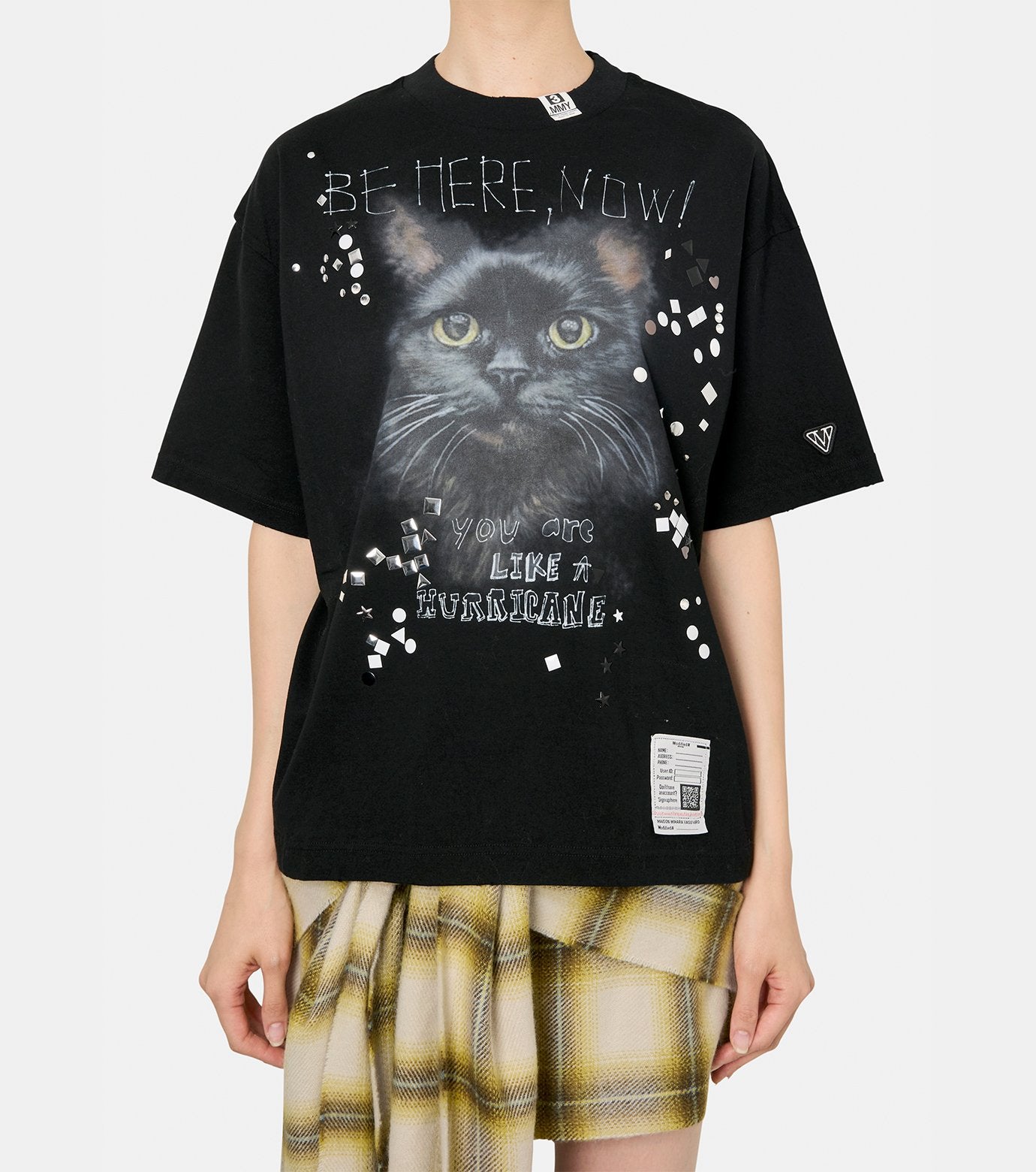 Embellished Distressed Tee