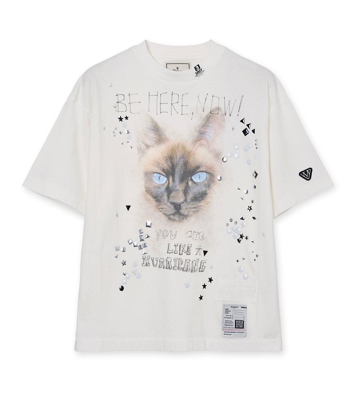 Embellished Distressed Tee