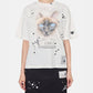Embellished Distressed Tee