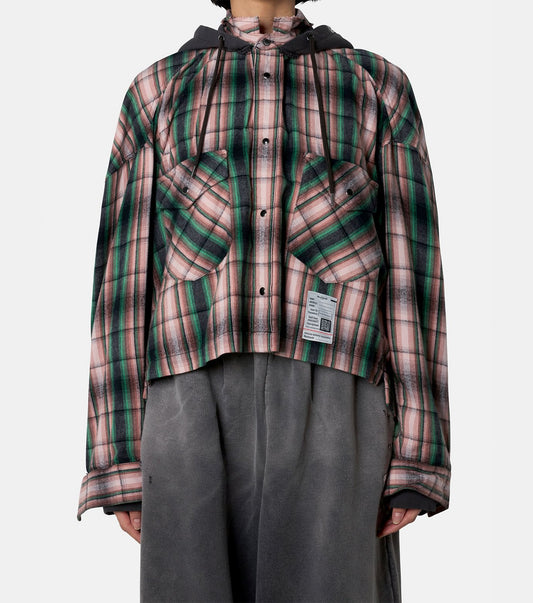 Hoodies Check Shirts